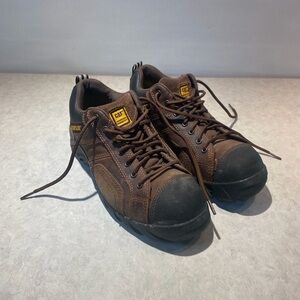 Men’s Caterpillar Composite Safety Toe Shoe/Boot Size 9 1/2 Wide Width